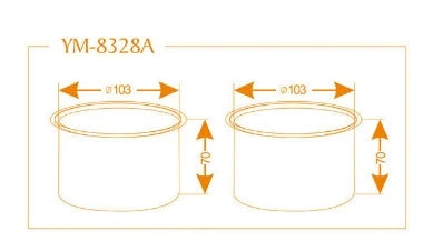 Double Wax Warmer Machine for Professional Salon Removal with Adjustable Temperature Depilatory Sugar Paste Wax Heater