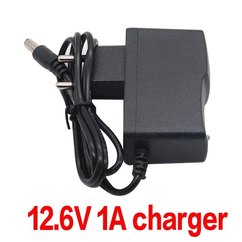 2025 New Rechargeable 18650 Lithium Battery 12V 210Ah NUMMING Battery Built-in 5V 2.1A USB Android Apple Port 12.6V 3A Charger