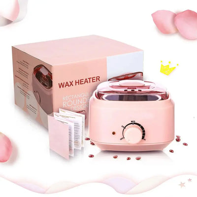 450ML Wax Heater Hair Removal Wax Machine Paraffin Wax Warmer Pot Spa Hand Foot Body Hair Epilator Depilatory Waxing Kit