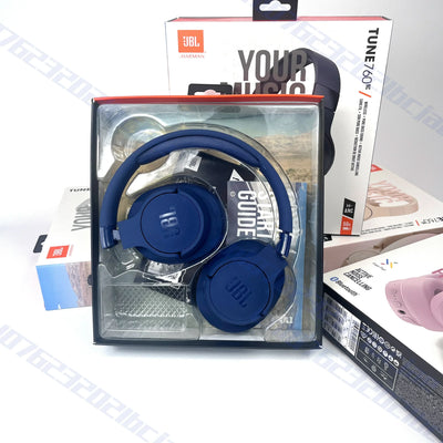 Original JBL Tune 760NC Wireless Headphones Active Noise Cancellation Headset Gaming with Mic JBLT760NC Bluetooth Earphones