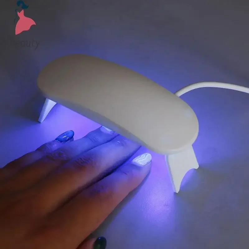 6W 80cm Mini UV LED Lamp USB Charging Gel Polish Curing Machine Nail Dryer Wax heater machine Waxing kit Hard wax beans