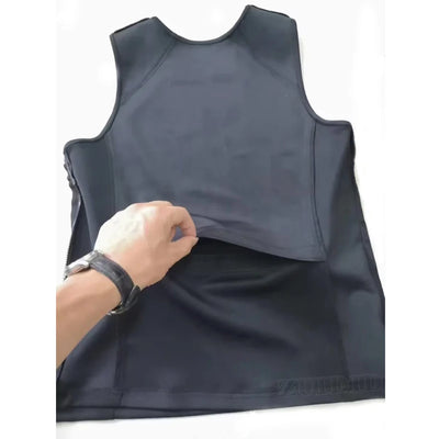 Ballistic Vest NIJIIIA 3A Concealable Armor Undershirt Sleeveless Bulletproof  T-Shirt