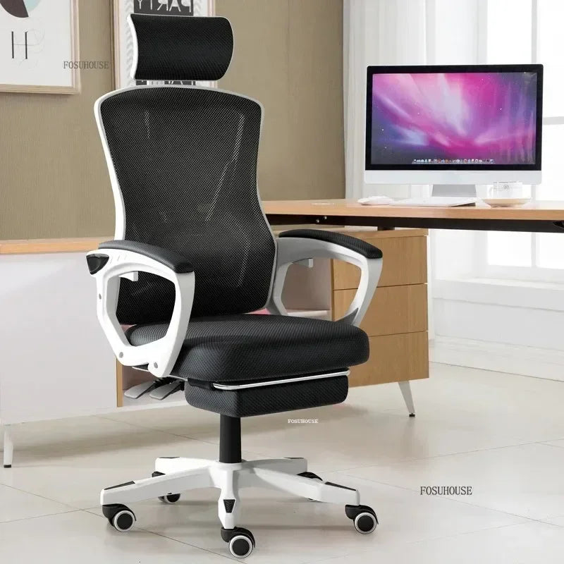 Comfortable Ergonomic Gaming Office Chairs Computer Recliner Lift Swivel Chair Gamer Chair Home Office Furniture k l n