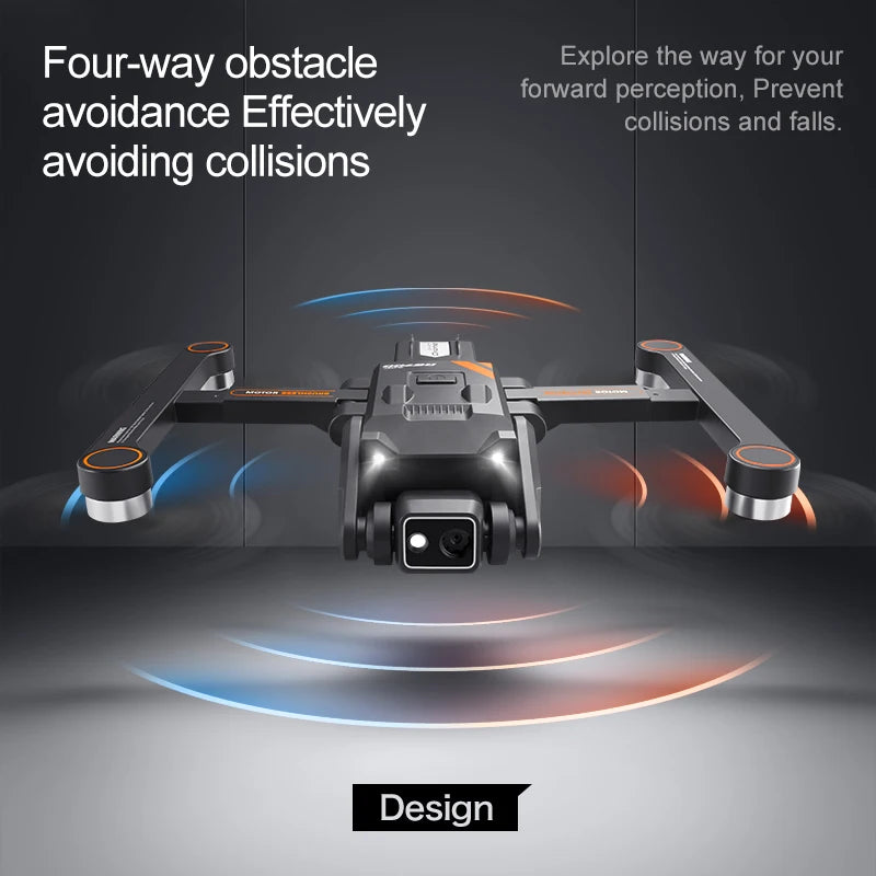 RG700 Pro Gps Rc Drone 4K Dual Quadcopter Wifi Fpv Drones with Camera Hd Aircraft Brushless Obstacle Avoidance Optical Flow Toys