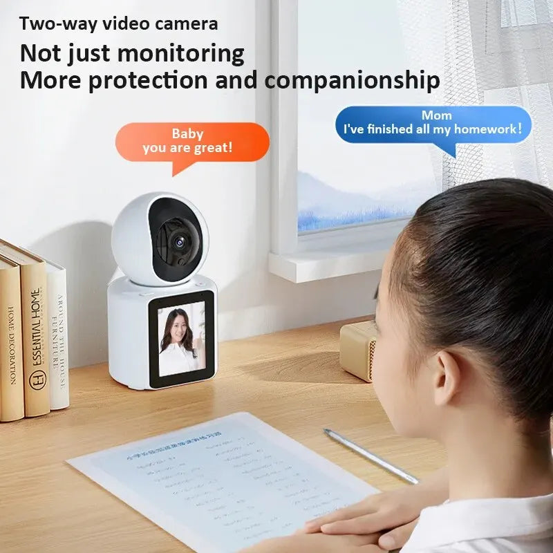 WiFi Camera Wireless Baby Monitor Auto Tracking Ai Human Detection Indoor Home Secuiryt Surveillance PTZ Cameras