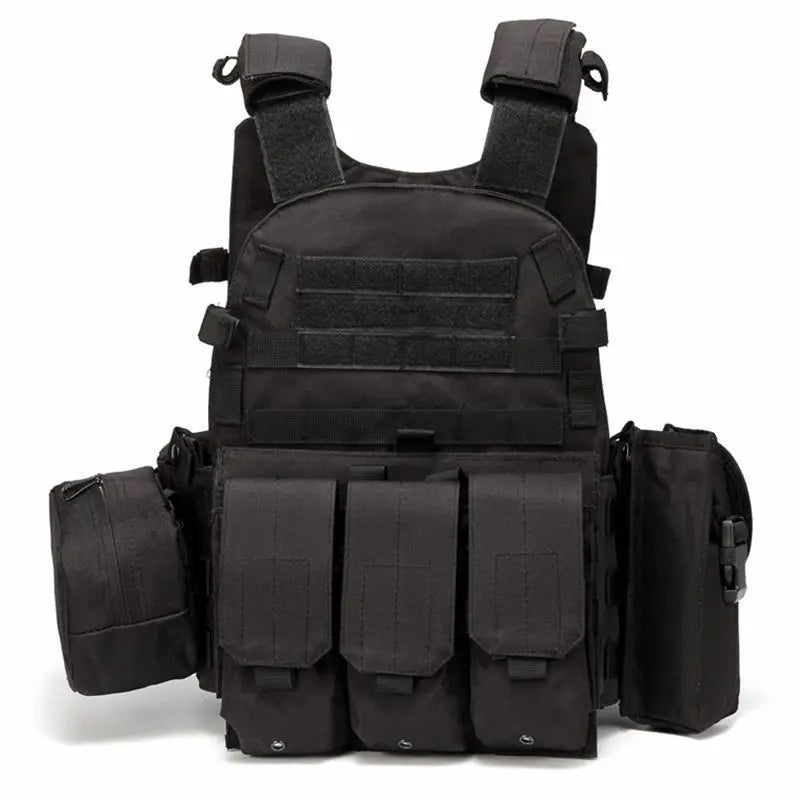 Adjustable Breathable Tactical Vest Combat Custom Outdoor Bulletproof Vest Security Guard Games Police Tactical Vest