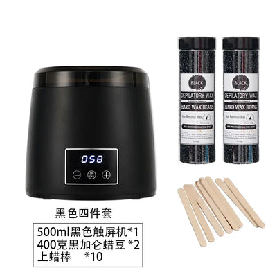 110V/220V Multi-Functional Wax Melter with Digital Display and Non-Stick Pot - Perfect for Hair Removal and Candle Making