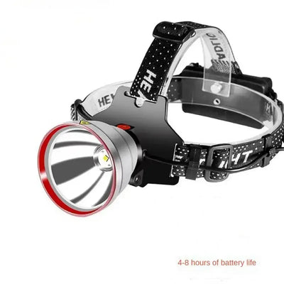 1000M Long Range Super Powerful Led Headlamp 18650 Headlight USB Rechargeable Outdoor Fishing Head Flashlight Camp Lamp