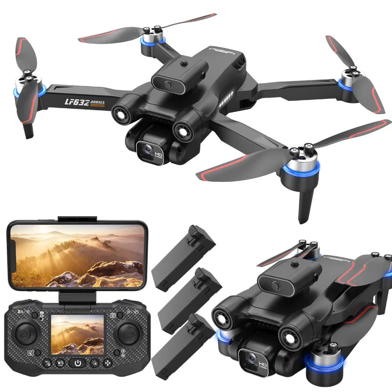 New Drone 8K Professional FPV Dron with 4k Camera RC Quadcopter Obstacle Avoidance Aerial Photography Aircraft Helicopters