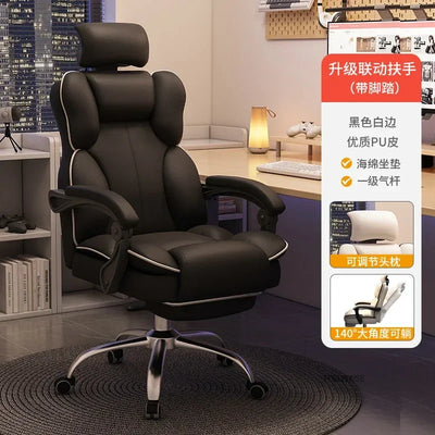 Nordic Comfortable Gaming Chair Game Mobile Swivel Recliner Gamer Chair Study Armchair Lounge Office Chairs Home Furnitures l