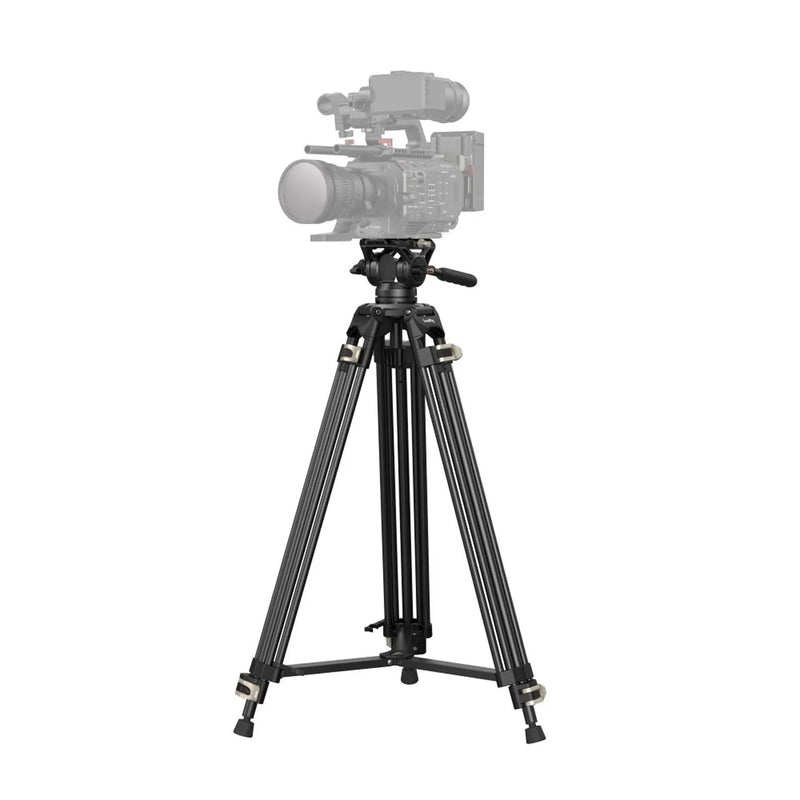 SmallRig Aluminum Alloy Heavy-Duty Fluid Head Tripod AD-01 for Camcorder/DSLR Camera Stand Professional Video Tripod 3751