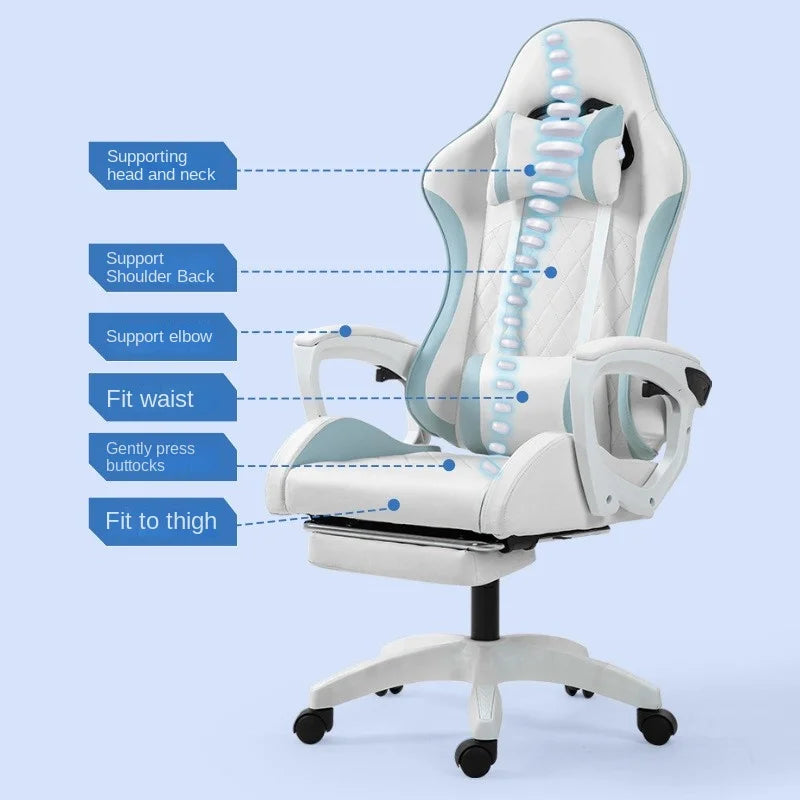 Gaming Chair For Men And Women Home Computer Chair Office Comfortable Sedentary Ergonomic Chair Home Sedie Da Ufficio News