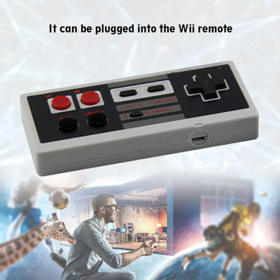 Wireless Gamepad Handheld Game Console for Classic Edition Mini Joystick USB Receiver for Nintendo NES Controller