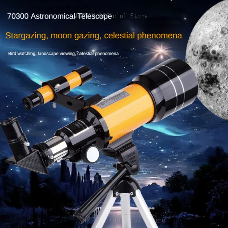 150X Zoom HD Star Moon Professional Astronomical Telescope Space Long Range Binoculars Powerful Monocular Night Vision