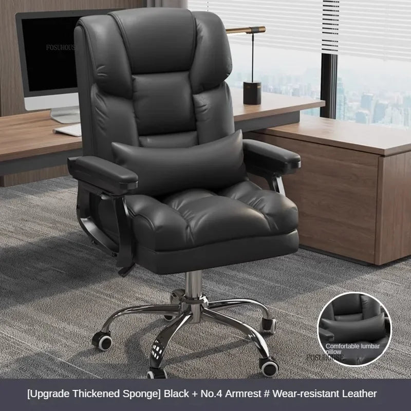 Comfortable Long-term Sitting Office Chairs Reclining Sofa Seat Office Boss Chair Home Dormitory Gaming Chair Office Furniture P