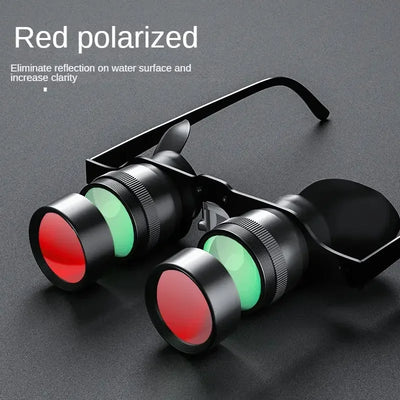 Night Vision Binoculars for Men and Women, Fishing Telescope Glasses, Zoom Magnifier for Hunting and Hiking, Outdoor Tool