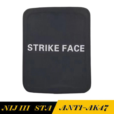 Lightweight NIJ III Stand Alone Level Pure UHMWPE PE Bulletproof Plate Board 10X12 Inches Anti AK47 MSC 7.62mm Ballistic Panel