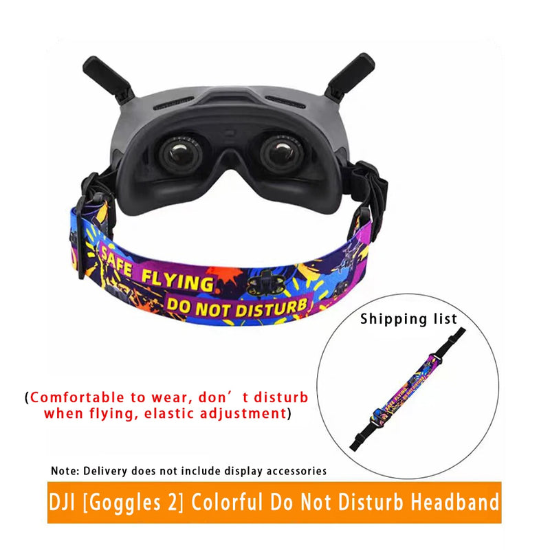 Adjustable Head Strap for DJI Avata Goggles 2 Accessories Battery Holder - Yagi Antenna - Silicone Eye Pad for DJI Avata Goggles