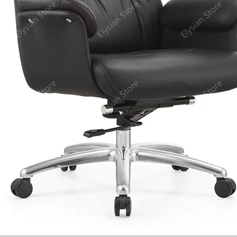 Work Leather Office Chairs Gaming Study Modern Free Shipping Lazy Rolling Computer Chair Design Sillas De Oficina Furniture