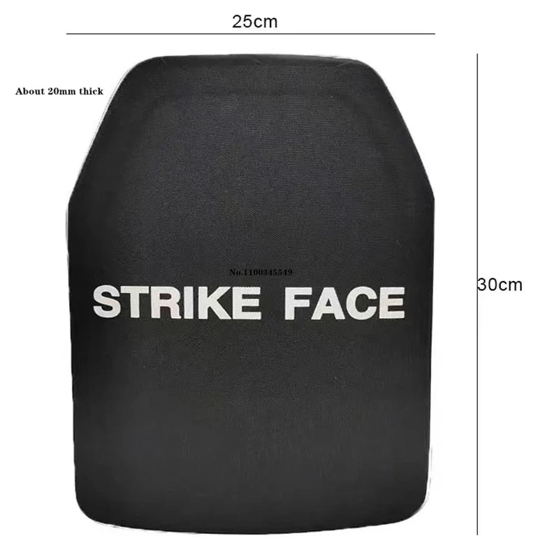 Bulletproof Plate 10X12 Inches NIJ III Stand Alone Pure PE Light Weight Anti AK47 MSC 7.62mm Ballistic Panel