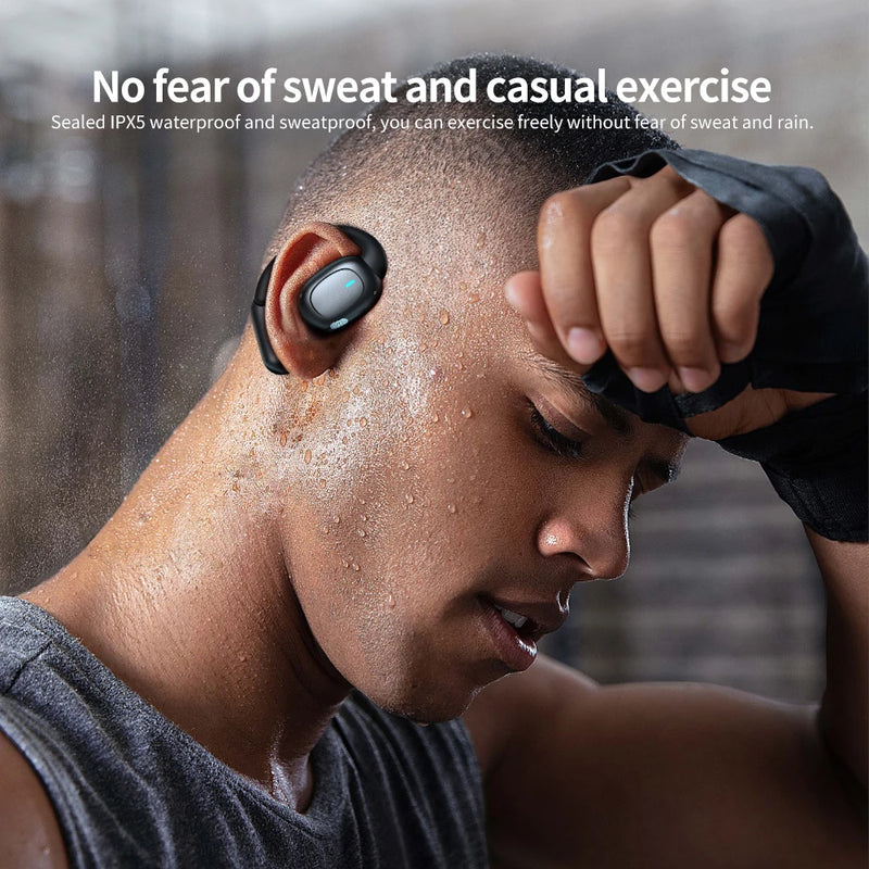 BLAST! i51 Bluetooth 5.3 Wireless Headphones Open Ear OWS Earphones HiFi Sound Headset TWS Earbuds 12 Hours Playback for Sports