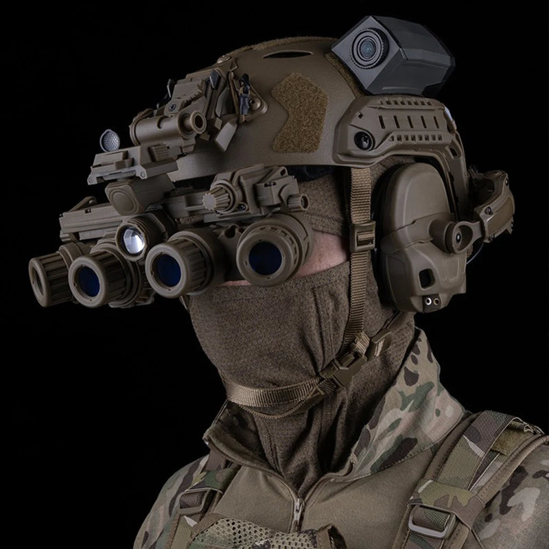 GPNVG 18 Night Vision Goggle Helmet Binocular Model Four-Eye Night Vision Device Model Dummy Binoculars for Fans Collection