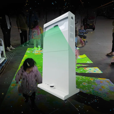 Augmented Reality Projector Interactive System All-in-one Interactive Mobile Floor/Ground Projection Game