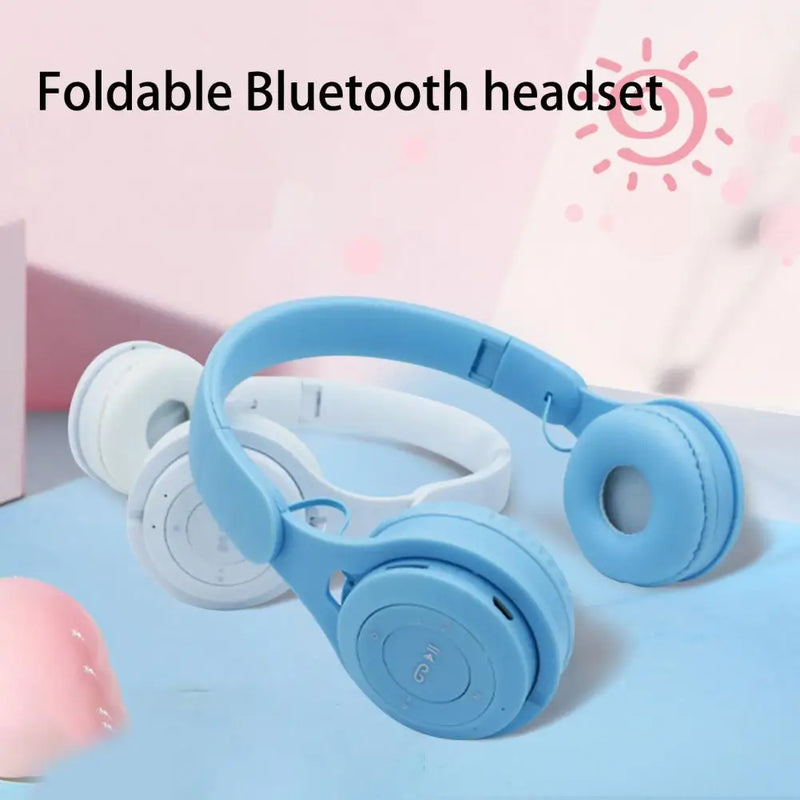 Y08 Bluetooth-compatible Headphone Foldable HiFi Ergonomic Wireless Heavy Bass Practical Headset for Gaming