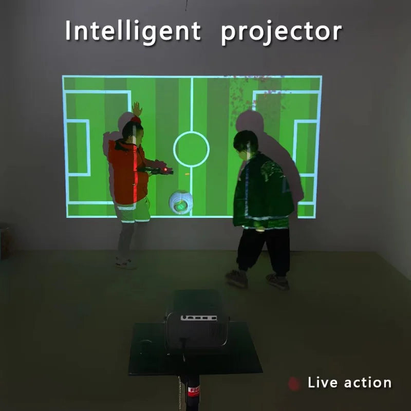 All In One Interactive Projector Magic Interactive Wall Projection Game System 40 Effect for Kids