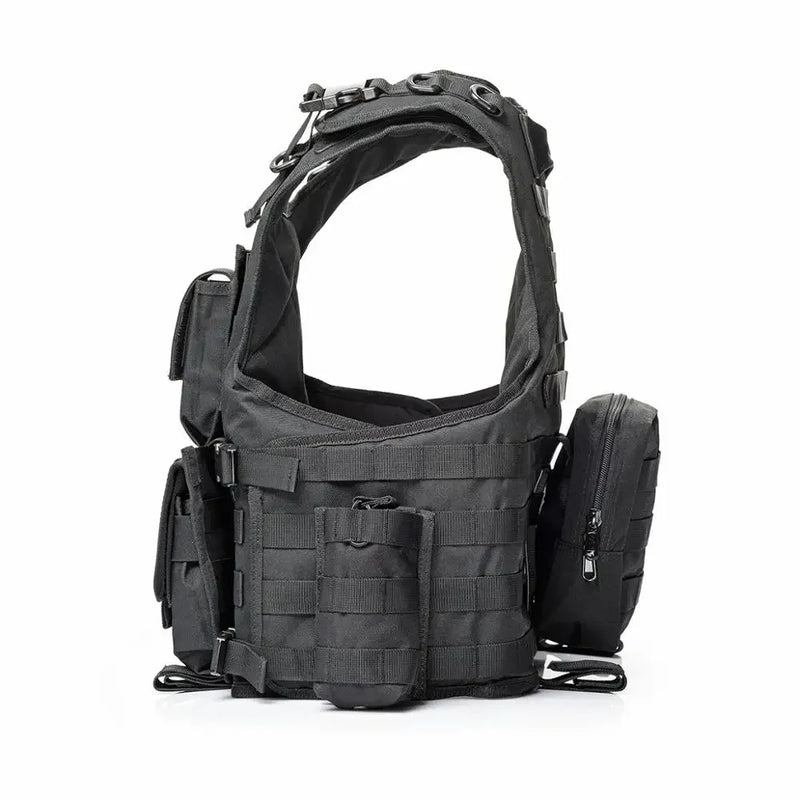 YAKEDA Tactical Tactical Vest 600D Camouflage Body Armor Outdoor Hunting Swat Bulletproof Combat Molle Vest