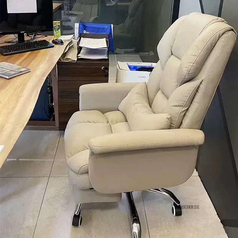 Comfortable Long-term Sitting Office Chairs Reclining Sofa Seat Office Boss Chair Home Dormitory Gaming Chair Office Furniture P