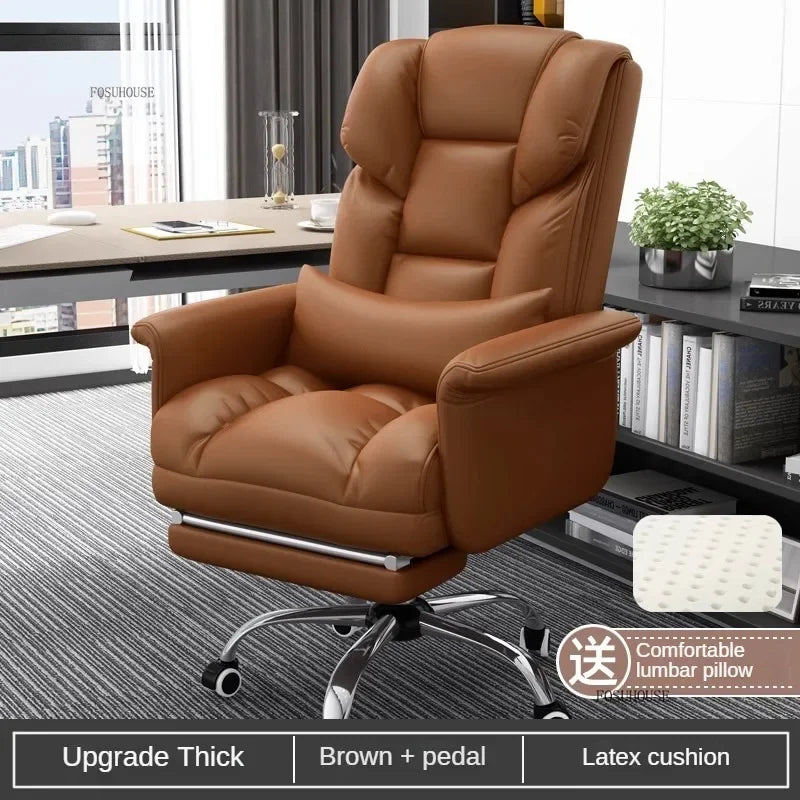 Comfortable Long-term Sitting Office Chairs Reclining Sofa Seat Office Boss Chair Home Dormitory Gaming Chair Office Furniture P