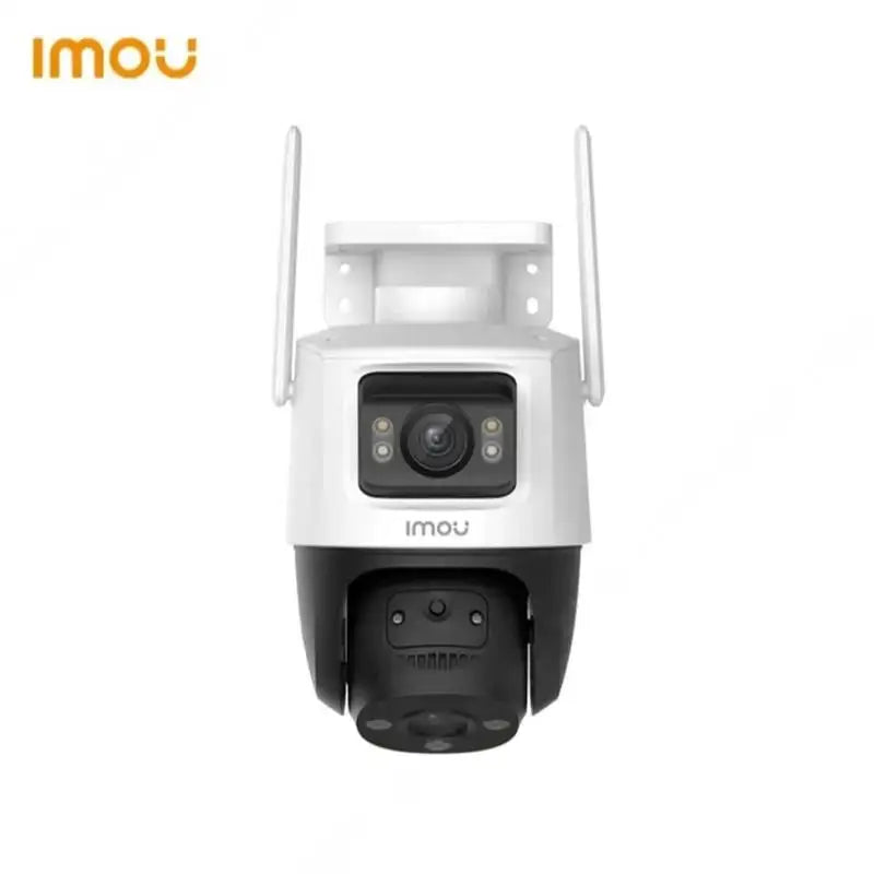 New Dual Lens Outdoor Camera PT Camera Home Security IP Camera AI Human & Vehicle Detection Surveillance Camera 10 MP