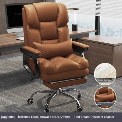 Comfortable Long-term Sitting Office Chairs Reclining Sofa Seat Office Boss Chair Home Dormitory Gaming Chair Office Furniture P