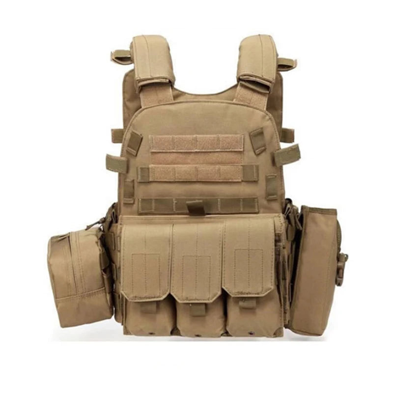 LPRED Bulletproof Vest Plate Carrier Military Combat Assault Tactical Vest Police Overt Wear Body Armor Plate Carrier