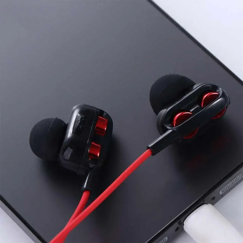 3.5mm Wired Headphones With Bass Earbuds Stereo Earphones Music Headphones Sport Earphones Gaming Headset With Mic