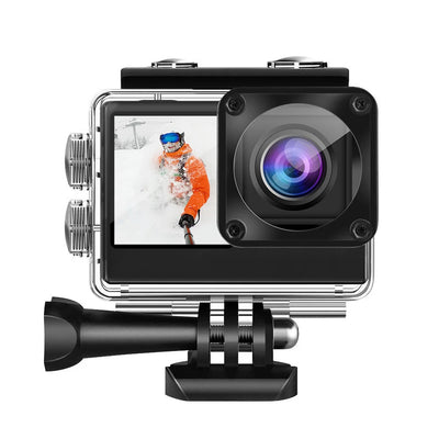 4K UHD Action Camera 1080P 30FPS 2.0 Inch IPS Screen Bicycle Video Recording Camera Anti-Shake Underwater Camera 120 Wide Angle