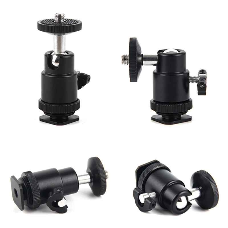 5/10PCS Camera Stands 1/4 Screw Port Universal Base Hot Shoe Connector For Mobile Phones/SLR Cameras/Photo Lights