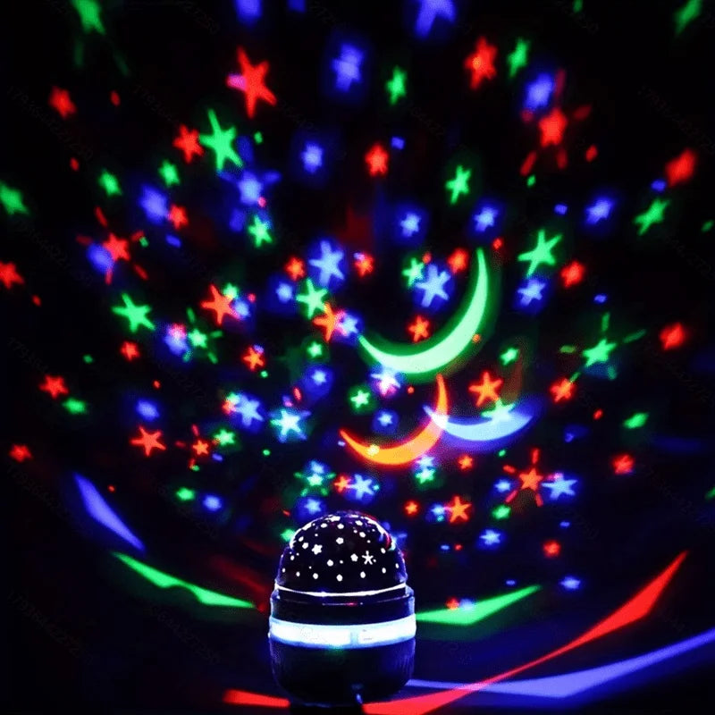 A Starry Projector，Bedroom Game Room、Home Theater、Ceiling、Night Light Projector Room Decoration，Camping