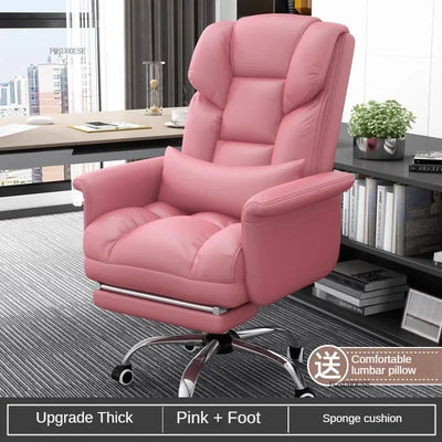 Comfortable Long-term Sitting Office Chairs Reclining Sofa Seat Office Boss Chair Home Dormitory Gaming Chair Office Furniture P