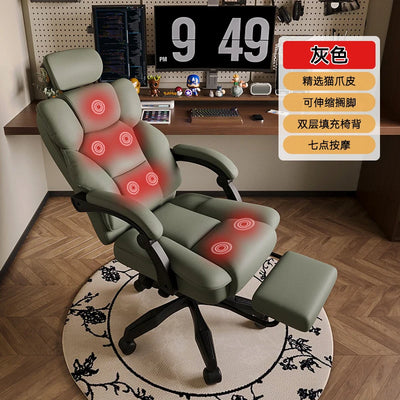 Back Support Chairs Ergonomic Foot Rest Gaming Chairs Adjustable Computer Wheels Relaxing Massage Silla De Oficina Furniture