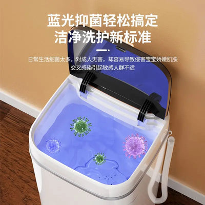 Mini washing machine small semi-automatic household portable washing machine  home appliance