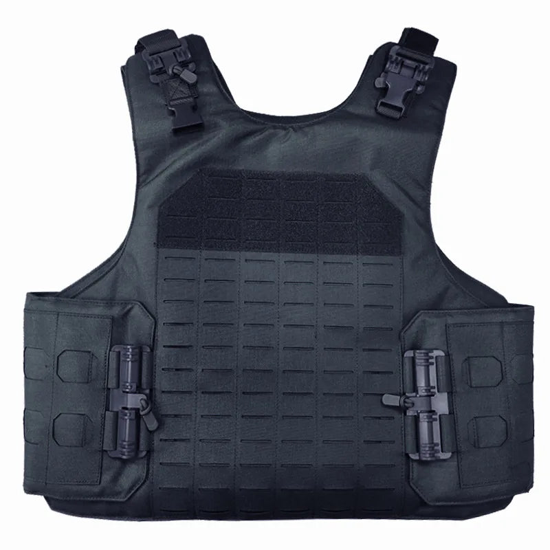 900D NIJ IIIA.44 Level Bulletproof Vest  Quick Release Carrier Combat Vest Soft Insert Anti-stap Hunting Tactical Ballistic Vest