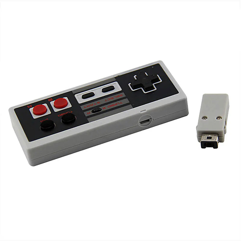 Wireless Receiver Game Controller 2.4GHz  Joystick Gamepad for Nintendo Entertainment System NES Mini Classic Edition