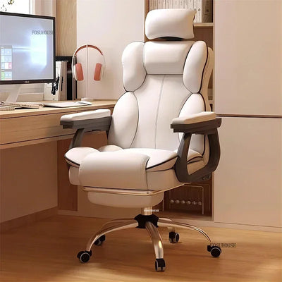 Comfortable Backrest Computer Chair Nordic Home Ergonomic Office Chairs Boss Sofa Chair Live Gaming Chair for Office Furniture