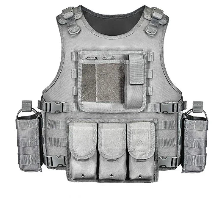 YAKEDA Tactical Tactical Vest 600D Camouflage Body Armor Outdoor Hunting Swat Bulletproof Combat Molle Vest