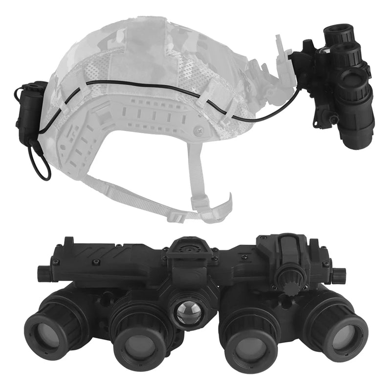 GPNVG 18 Night Vision Goggle No Function Helmet Binocular Model Dummy Binoculars Airsoft Hunting Binoculars for Fans Collection