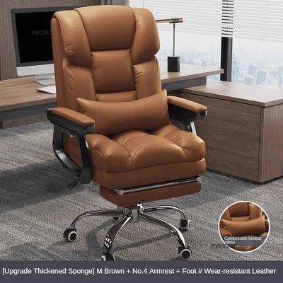 Comfortable Long-term Sitting Office Chairs Reclining Sofa Seat Office Boss Chair Home Dormitory Gaming Chair Office Furniture P