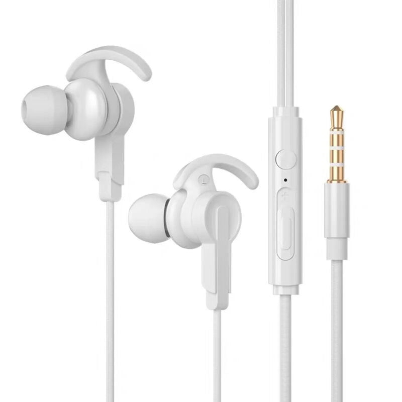 Wired Earphones With Mic Upgrade Version 3.5mm Subwoofer Stereo Headphone Earbuds Gaming Headset For Huawei Xiaomi Samsung