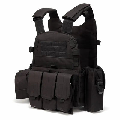 Adjustable Breathable Tactical Vest Combat Custom Outdoor Bulletproof Vest Security Guard Games Police Tactical Vest